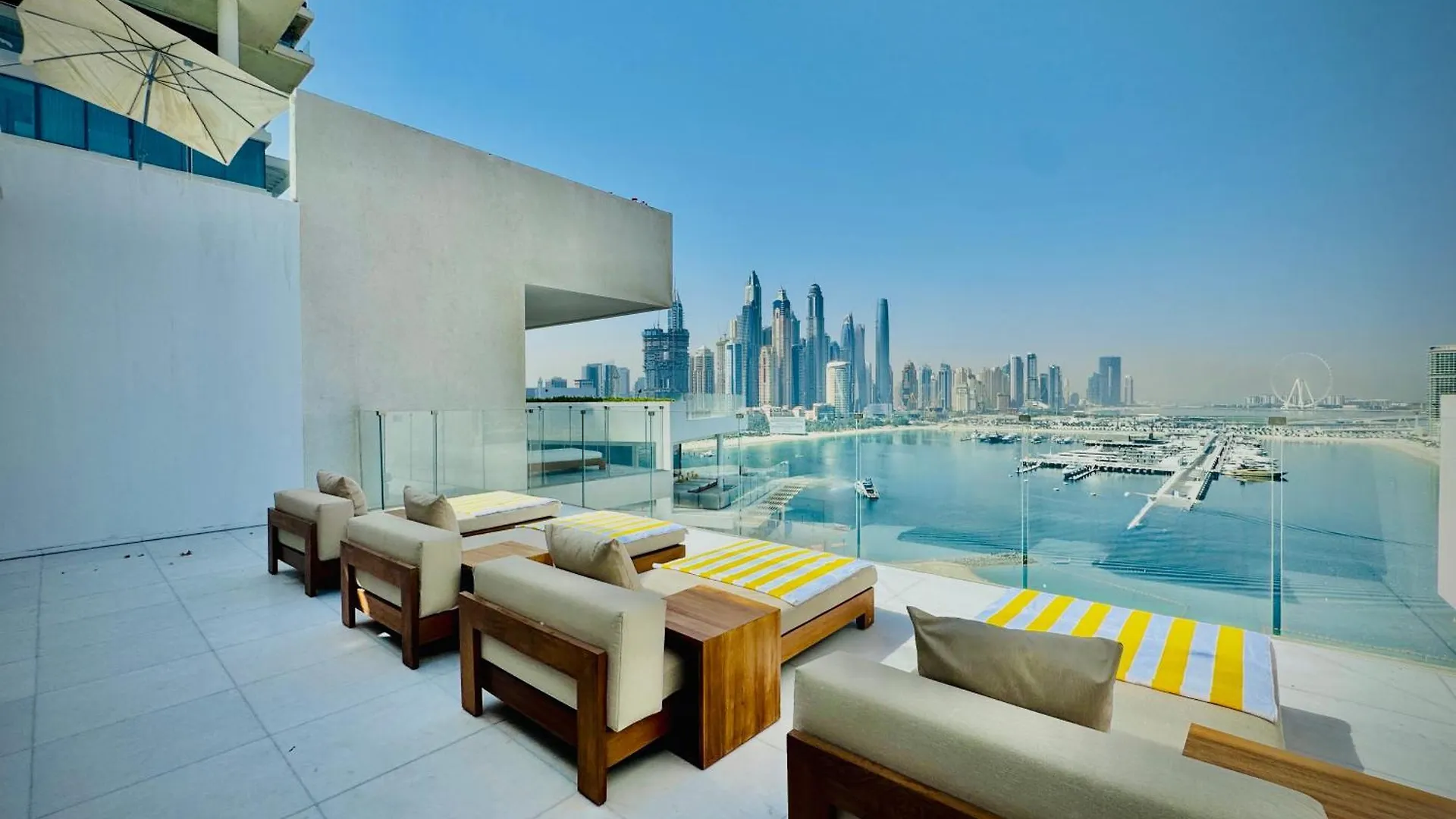 Venduras- 4Br Luxe Duplex Penthouse At Palm Private Pool Lägenhet Dubai