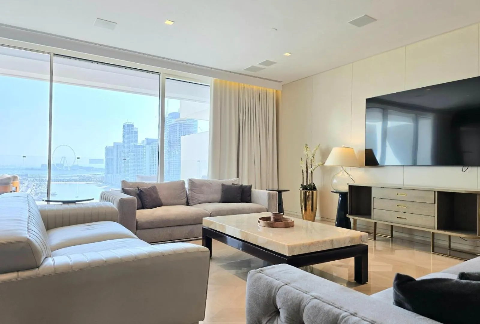 Venduras- 4Br Luxe Duplex Penthouse At Palm Private Pool Lägenhet Dubai