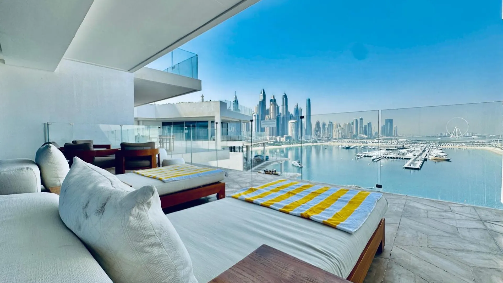 Venduras- 4Br Luxe Duplex Penthouse At Palm Private Pool Lägenhet Dubai